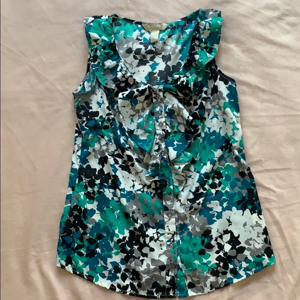 Banana republic sleeveless blouse